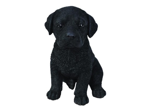 [90007159 1022138] Vivid Arts Dekofigur Labrador Welpe, Schwarz