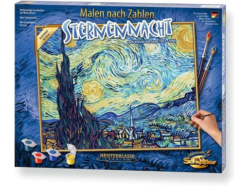 [90071843 1045302] Schipper Malen nach Zahlen Sternennacht