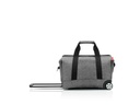 Reisenthel Reisetasche Allrounder Trolley. Twist Silver