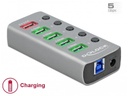 Delock USB-Hub 63262 USB 3.0 - 4x USB-A / 1x Ladeanschluss
