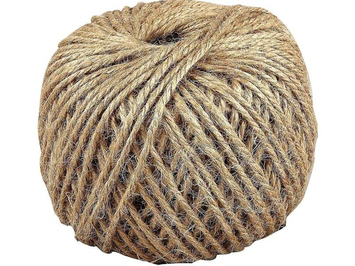 [90072368 1104163] Creativ Company Schnur Naturgarn, 3 mm, 100 m, 1 Rolle