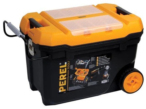 [90072557 282199] Perel Werkzeugbox mit Rollen