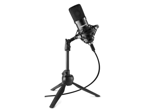 [90072574 1114611] Vonyx Kondensatormikrofon CM300B Schwarz