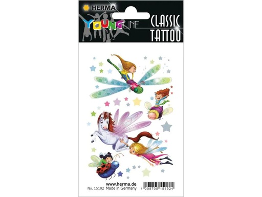 [90072690 1098937] Herma Stickers Tattoos Classic Feentanz, 1 Stück