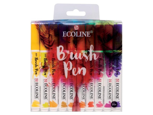 [90073071 997081] Talens Brushpen Ecoline  20er Set