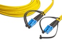 Lightwin LWL-Patchkabel LC-LC, Singlemode, Duplex, 2m