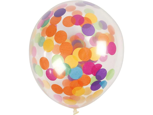 [90073418 755374] Creativ Company Luftballon Konfetti Mehrfarbig