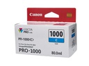Canon Tinte PFI-1000C / 0547C001 Cyan