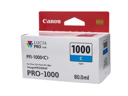 [90073473 462736] Canon Tinte PFI-1000C / 0547C001 Cyan
