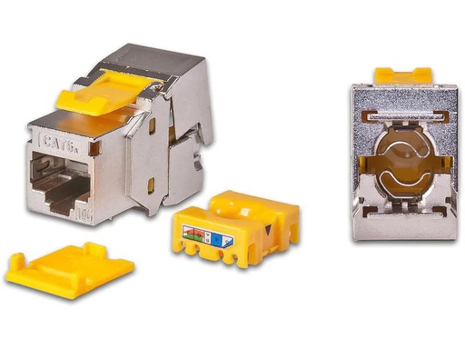 [90073634 1107057] Wirewin Keystone-Modul Cat.6A STP EA 12 Stück