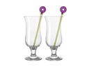 Leonardo Cocktailglas Hurricane 450 ml, 2 Stück, Transparent