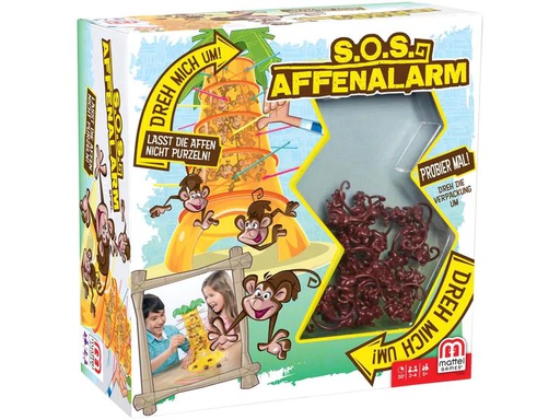 [90074006 242522] Mattel Spiele Kinderspiel S.O.S. Affenalarm