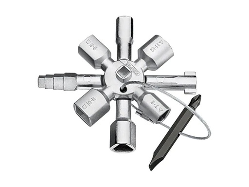 [90074112 518845] Knipex Schaltschrankschlüssel TwinKey