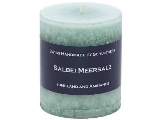 [90074244 1198749] Schulthess Kerzen Duftkerze Salbei Meersalz 8 cm
