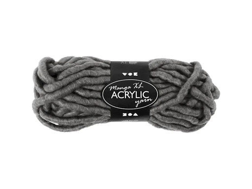 [90007420 700882] Creativ Company Wolle Acryl XL 17 m Grau
