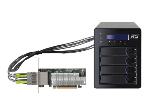 [90074477 863292] Highpoint RAID-Controller SSD6540 4-Bay U.2 NVMe RAID Storage Solution
