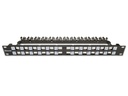 Wirewin Patchpanel 24 Port, Keystone, 1HE 19 Rack