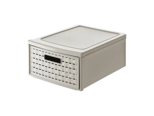 [90074795 514659] Rotho Schubladenbox COUNTRY Klein Beige