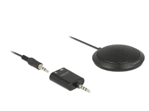 [90074888 846254] Delock Kondensatormikrofon 3.5 mm für Konferenz