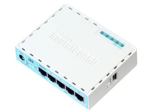 [90074940 365779] MikroTik Router RB750GR3, hEX