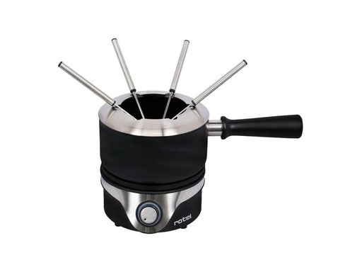 [90074957 1166260] Rotel Fleischfondue-Set U1852CH 6 Teile, Schwarz