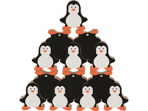 [90074963 1044878] Goki Stapelspielzeug Stapelfiguren Pinguine