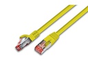 Wirewin Patchkabel RJ-45 - RJ-45, Cat 6, S/FTP, 0.25 m, Gelb