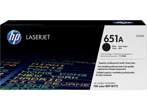 [90075009 232946] HP Toner Nr. 651A (CE340A) Black