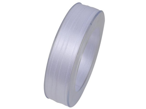[90075044 640905] GOLDINA Satinband 10 mm x 25 m, Weiss, 1 Stück
