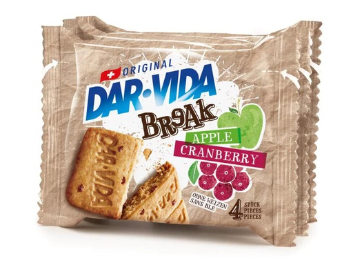 [90075299 723453] DAR-VIDA Snack BReAk Cranberry &amp; Apple Trio 132 g