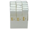 GOLDINA Satinband 25 mm x 3 m, Weiss, 1 Stück