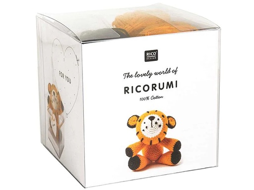 [90075430 1208413] Rico Design Häkelset Creative Ricorumi Tiger