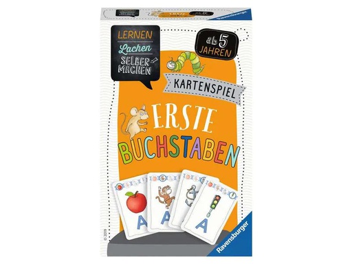 [90075613 1157656] Ravensburger Kinderspiel Lernen Lachen Selbermachen: Erste Buchstaben