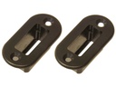Muldental Einbaurahmen MPX gross, schwarz, 2 Stück