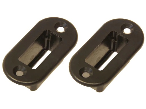 [90007545 585584] Muldental Einbaurahmen MPX gross, schwarz, 2 Stück