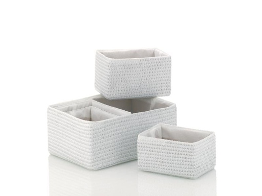 [90075719 566166] Kela Aufbewahrungskorb Rimossa 5 Stück, Weiss