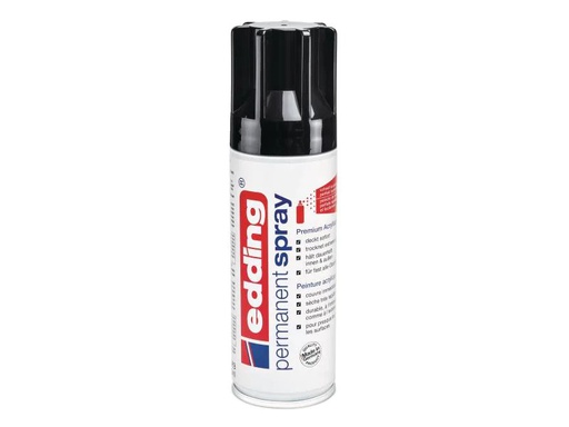 [90007565 670154] edding Acrylspray  5200 200 ml, Schwarz glanz