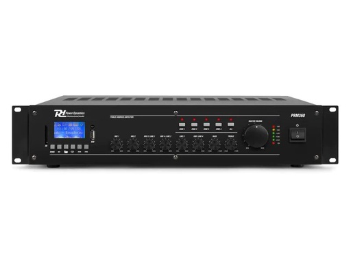 [90076042 1077900] Power Dynamics Verstärker Pro PRM360 4-Zonen Mischer