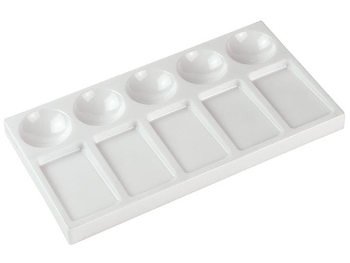 [90076118 997092] Talens Farbpalette Kompakt 10.5 x 19.5 cm, 10 Näpfe