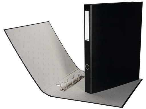 [90076150 1176188] Biella Ringbuch A3 Plasti-Quatro 4 cm, Schwarz