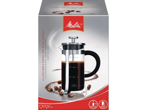 [90076375 471719] Melitta Kaffeebereiter 1 l, Silber
