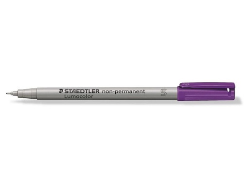[90076384 914786] Staedtler Folienstift Lumocolor 311 S Violett, wasserlöslich