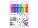 Tombow Rainbow, 12er-Set, mit 2 Spitzen