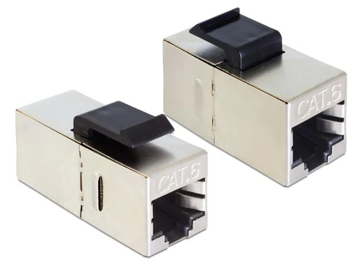 [90076541 1087462] Delock Keystone-Modul RJ45 - RJ45, Cat.6, kompakt 25 Stück