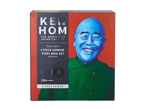 [90076629 1163334] Ken Hom Wok Excellence Set 31.9 cm