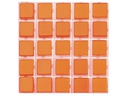 Glorex Selbstklebendes Mosaik Poly-Mosaic 5 mm Orange