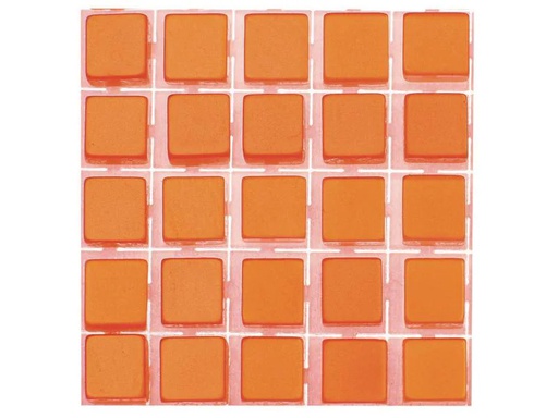 [90076807 631694] Glorex Selbstklebendes Mosaik Poly-Mosaic 5 mm Orange