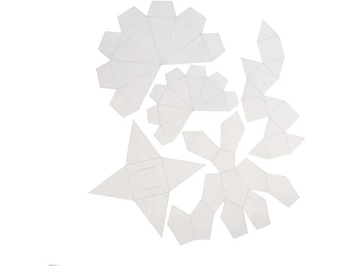 [90076826 671293] Creativ Company Giessform 6-13 cm 5 Stück