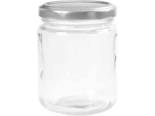 [90076860 813418] Creativ Company Glas mit Deckel 240 ml 12 Stück