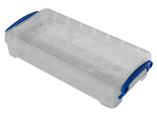 [90076950 291366] Really Useful Box Aufbewahrungsbox 0.55 Liter Transparent